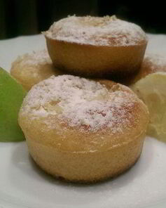 Лимонные кексики с сюрпризом