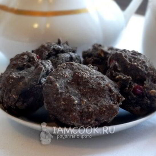 Рецепт льняные кексы с клюквой