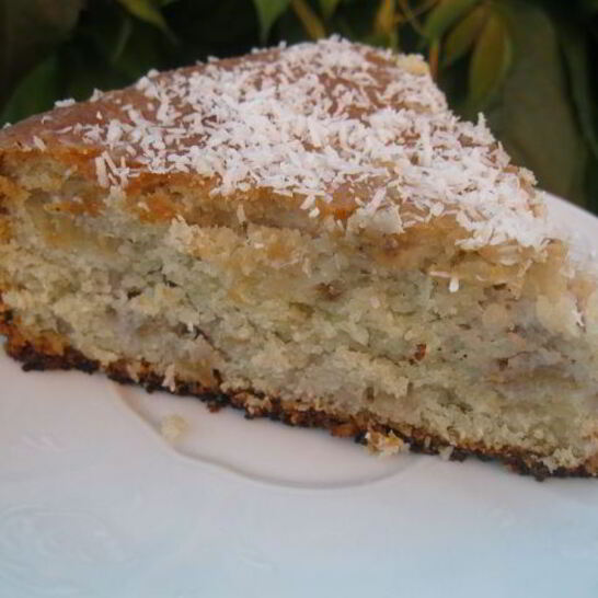 Рецепт миндально-кокосовый кекс с фейхоа