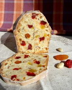 Ореховый кекс с грецкими орехами и сухофруктами