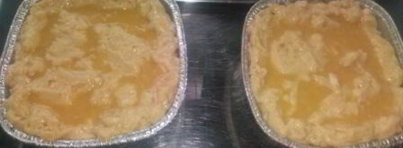 рисовый кекс с лимонной начинкой. Шаг 15