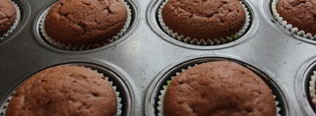 шоколадно-йогуртовые кексы. Шаг 6