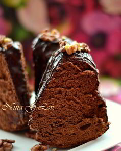 Шоколадный ангельский кекс