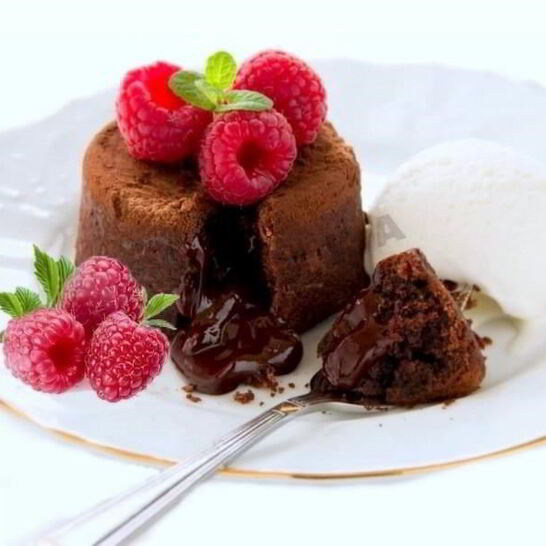 Рецепт шоколадный фондан с ликером