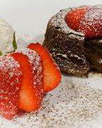 Шоколадный фондан