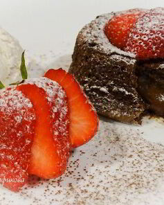 Шоколадный фондан