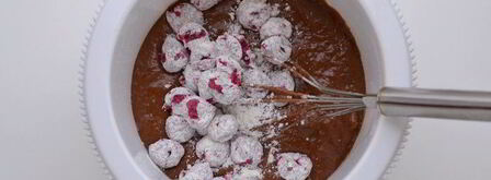 шоколадный кекс подснежник. Шаг 5