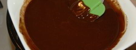 шоколадный кекс с сюрпризом. Шаг 17