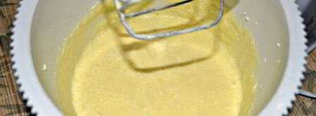 шоколадный кекс с вишней. Шаг 2