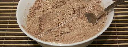 шоколадный кекс в микроволновке за 5 минут. Шаг 3