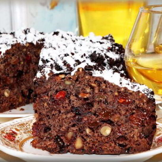 Рецепт старинный английский фруктовый кекс
