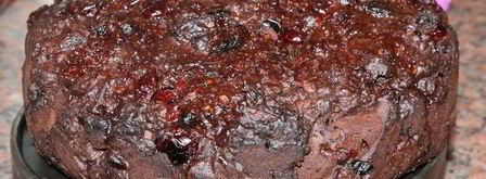 старинный английский фруктовый кекс. Шаг 5