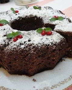 Творожно-шоколадный кекс