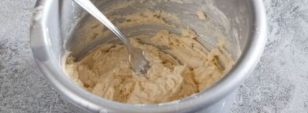 творожный кекс с малиной. Шаг 6