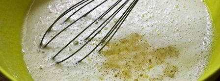 творожный кекс с вишней. Шаг 3