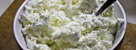 творожный кекс с вишней. Шаг 6