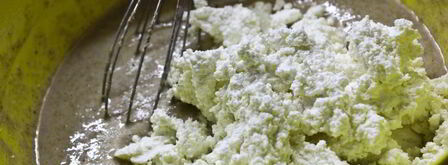 творожный кекс с вишней. Шаг 7