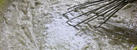 творожный кекс с вишней. Шаг 8