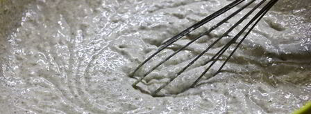 творожный кекс с вишней. Шаг 9