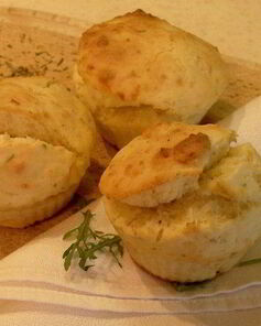 Восхитительные кексы с пармезаном