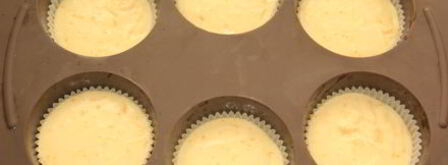 воздушные кексики на сливках. Шаг 7