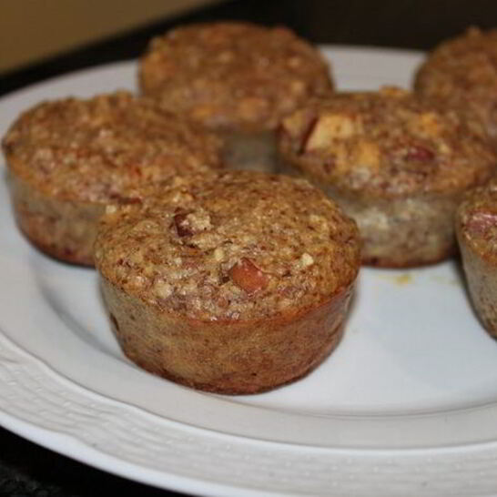 Рецепт яблочно-миндальные кексы