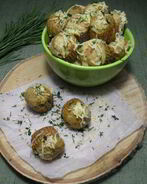 Закусочные кексы с тунцом