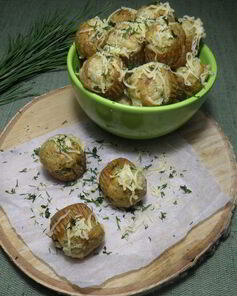 Закусочные кексы с тунцом