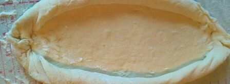 хачапури по-аджарски. Шаг 9