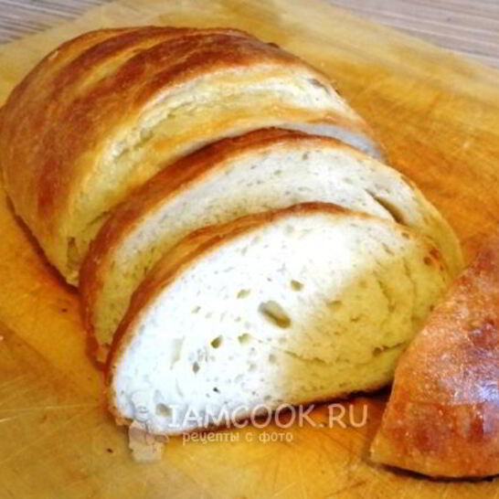 Рецепт батон молочный нарезной