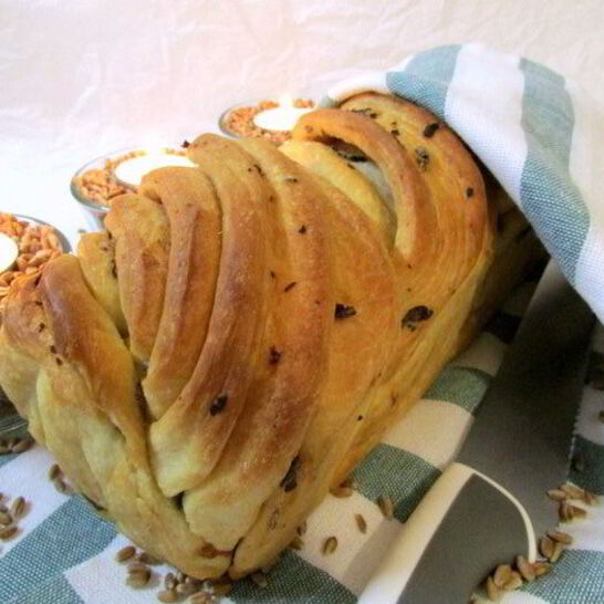 Рецепт чесночный хлеб с шалфеем