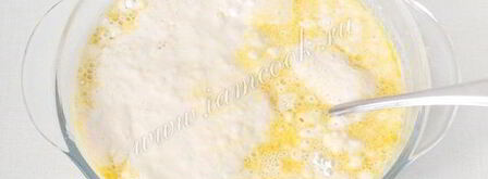 чиабатта на закваске. Шаг 6