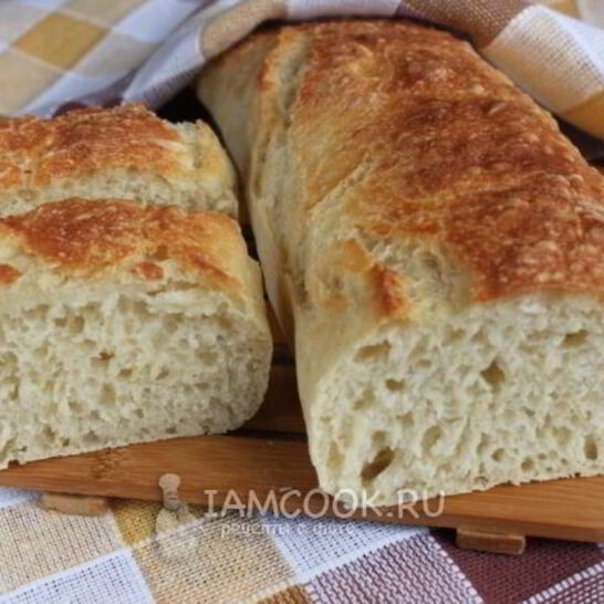 Рецепт чиабатта