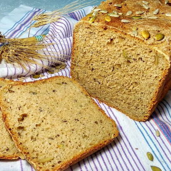 Рецепт домашний витаминный хлеб на сыворотке