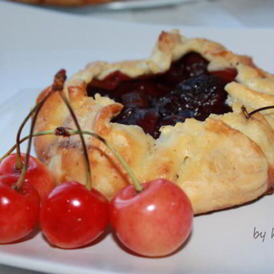 Рецепт галеты с черешней