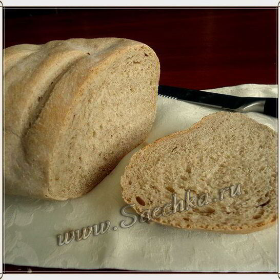 Рецепт хлеб ржаной с пшеничной мукой