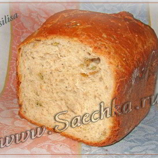 Рецепт хлеб с 4-мя злаками и семенами тыквы