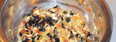 хлеб с овощами. Шаг 6