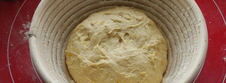 хлеб с тыквой, чесноком и перцем. Шаг 7