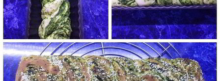 хлеб с зеленью и чесноком. Шаг 4