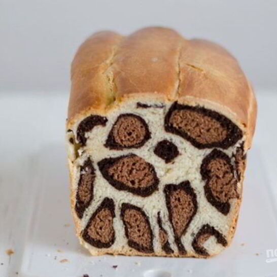 Рецепт леопардовый хлеб