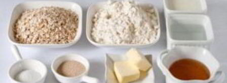 медовый хлеб с овсяными хлопьями. Шаг 2