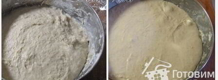 пшеничный хлеб без замеса на закваске. Шаг 4