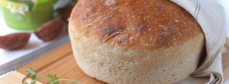 пшеничный хлеб без замеса на закваске. Шаг 8