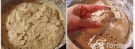 пшеничный хлеб без замеса на закваске. Шаг 9