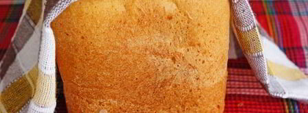 пшеничный хлеб с творогом в хлебопечке. Шаг 11