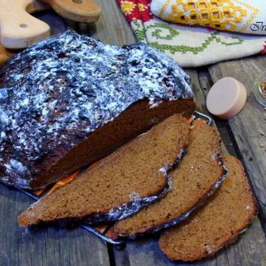 Рецепт ржаной хлеб с тмином и кориандром