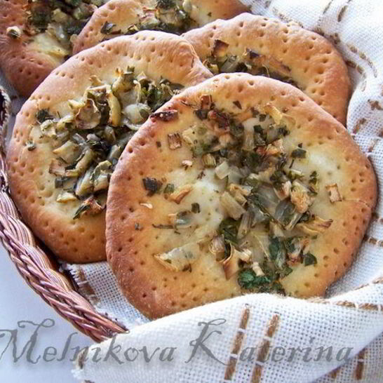 Рецепт сирийский луковый хлеб syrian onion bread