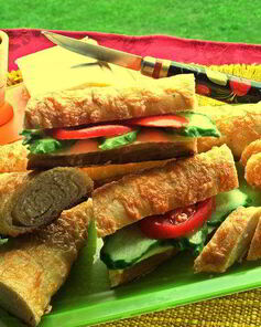 Сырные багеты