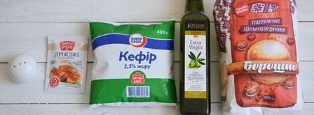 цельнозерновой хлеб на кефире. Шаг 2